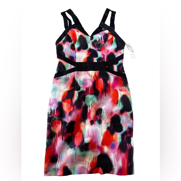 FRENCH CONNECTION Coral STRAPPY WOMANS DRESS NWT SIZE 10 - Picture 2 of 9